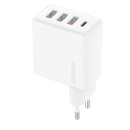 Ładowarka sieciowa USB-A USB-C PD QC 20W - biała