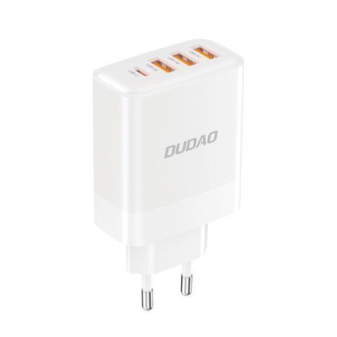 Ładowarka sieciowa USB-A USB-C PD QC 20W - biała