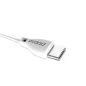 Przewód kabel USB-A - USB-C 2.1A 1m - biały