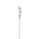 Przewód kabel USB-A - iPhone Lightning 2.4A 1m - biały