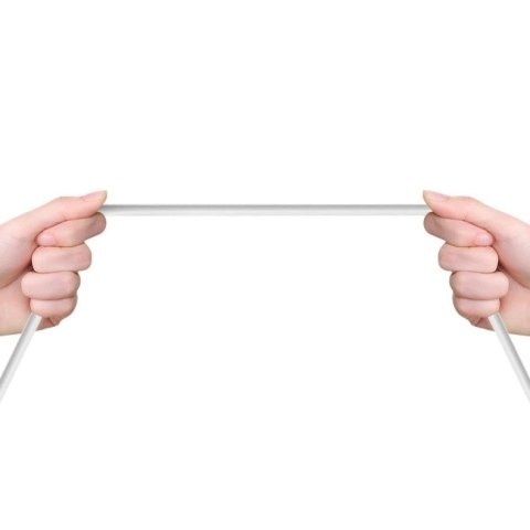 Przewód kabel USB-A - iPhone Lightning 2.4A 1m - biały