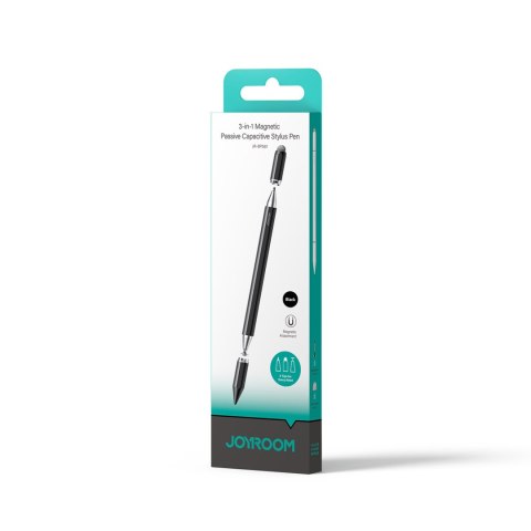 Rysik stylus pasywny magnetyczny pojemnościowy 3w1 JR-BP561 - czarny