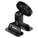 Uchwyt samochodowy do smartfona na deskę rozdzielczą szybę MagSafe - czarny