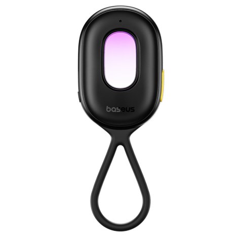 Wykrywacz ukrytych kamer z alarmem mini latarką + kabel USB-A - USB-C - czarny