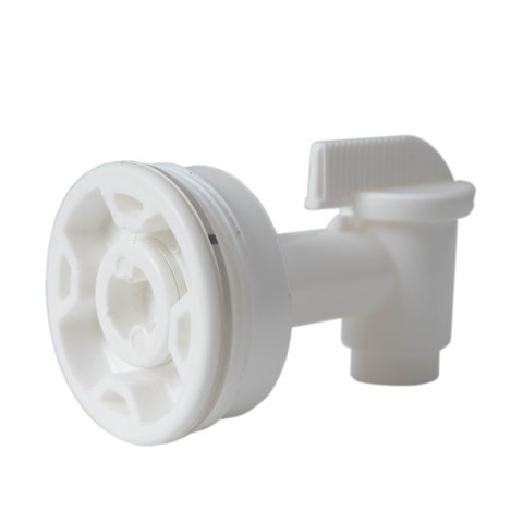 Beczka stalowa metalowa TH 60L korki 2 i 3/4 z kranikiem atest - SZARA