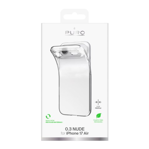 Etui case na iPhone 17 Air TPU 0.3 Nude Ultra-Slim - przezroczyste