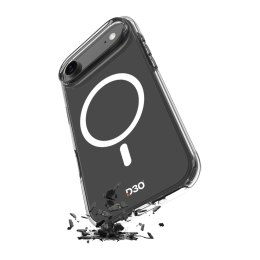 Etui pokrowiec na iPhone 17 Air TPU PC Impact Clear D3O MagSafe - przezroczyste