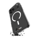 Etui pokrowiec na iPhone 17 Pro Max TPU PC Impact Clear D3O MagSafe - przezroczyste