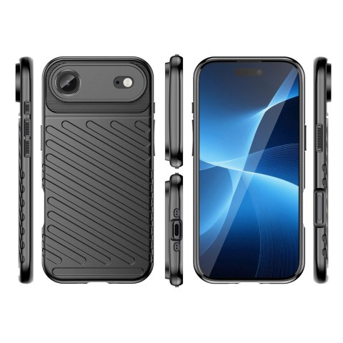 Etui pokrowiec plecki na iPhone 17 Air Thunder Case - czarne