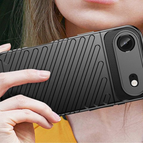 Etui pokrowiec plecki na iPhone 17 Air Thunder Case - czarne