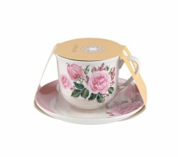 Kubek ze spodkiem Divine Jumbo B06 440 ml róże