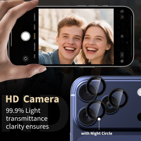 Osłona aparatu na iPhone 14 Pro / Max / 15 Pro / Max / 16 Pro / Max / 17 Pro / Max - pomarańczowa