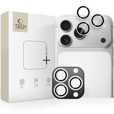 Osłona aparatu na iPhone 14 Pro / Max / 15 Pro / Max / 16 Pro / Max / 17 Pro / Max - srebrna