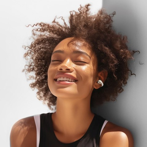 Słuchawki bezprzewodowe otwarte Crossky C30 OWS IPX4 Bluetooth - białe