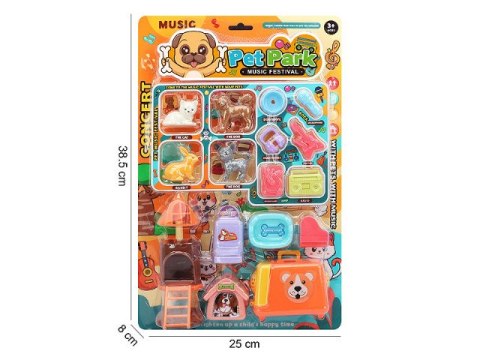 Domek ze zwierzątkami BDOM1496