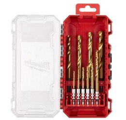ZESTAW WIERTEŁ DO METALU HSS-G TIN RED HEX 3-10MM 10SZ MILWAUKEE