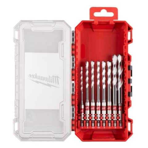 ZESTAW WIERTEŁ TCT 8 SZT. MILWAUKEE