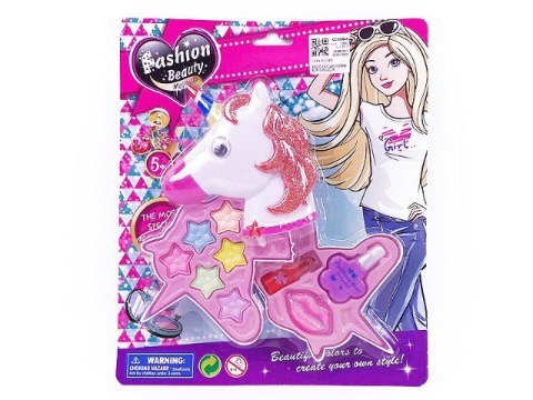 Zestaw piękności na blistrze 27,5 x 23 cm JEDNOROŻEC BZP1987