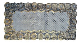 Bieżnik obrus koronkowy pvc 40 x 84 cm złoty