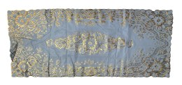Bieżnik obrus koronkowy pvc 50 x 110 cm złoty