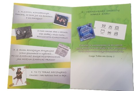 Karnet + koperta duży A4 Poradnik 18-nastolatka