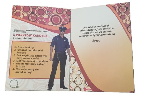 Karnet + koperta duży A4 Zostałaś namierzona