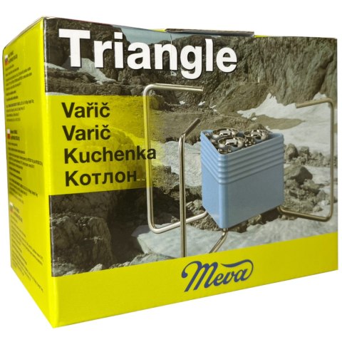 Kuchenka turystyczna na kartusze gazowe TRIANGLE 3 palniki zapalniczka 2,3 kW