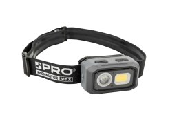 LATARKA CZOŁOWA LED Z AKU. I CZUJNIKIEM RUCHU 500LM PRO