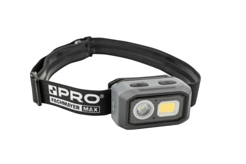 LATARKA CZOŁOWA LED Z AKU. I CZUJNIKIEM RUCHU 500LM PRO