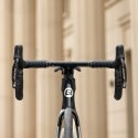 Owijka na kierownicę rowerową silikonowa perforowana z efektem kameleona - fioletowa