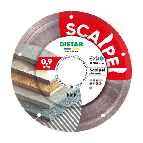 TARCZA DIAMENTOWA SCALPEL 101 6*0,9*5*22,23 DISTAR