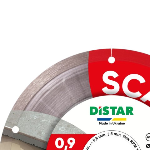 TARCZA DIAMENTOWA SCALPEL 101 6*0,9*5*22,23 DISTAR