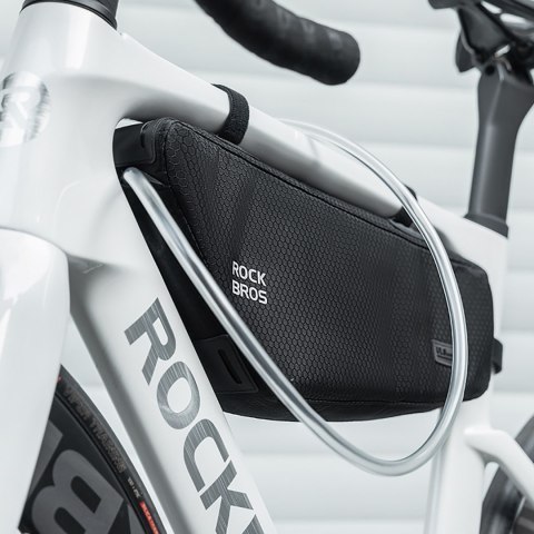 Torba sakwa rowerowa mocowana pod ramę 2.9l - czarna