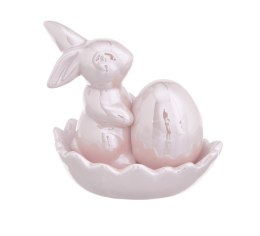 Ceramiczny zając z jajkiem 50CAN2196-2_PK