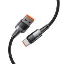 Kabel przewód USB-C UltraBoost 66W 6A 1m - szary