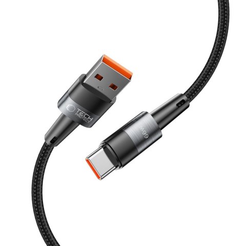 Kabel przewód USB-C UltraBoost 66W 6A 1m - szary