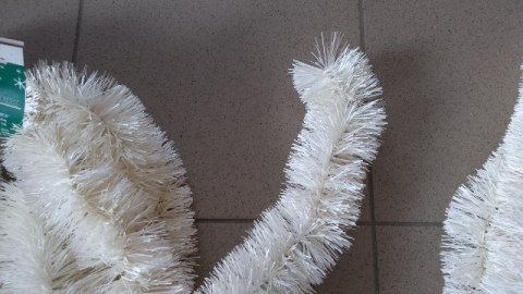 Łańcuch choinkowy BIAŁY fi-70 6m