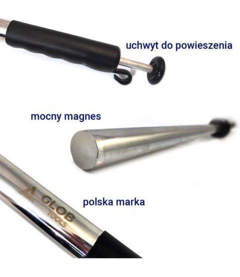 MAGNETYCZNY ZBIERACZ WIÓRÓW GLOB TOOLS 580MM GLOB