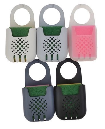 Najlepszy organizer na gąbkę dla twojej kuchni 19 x 9 x 4cm