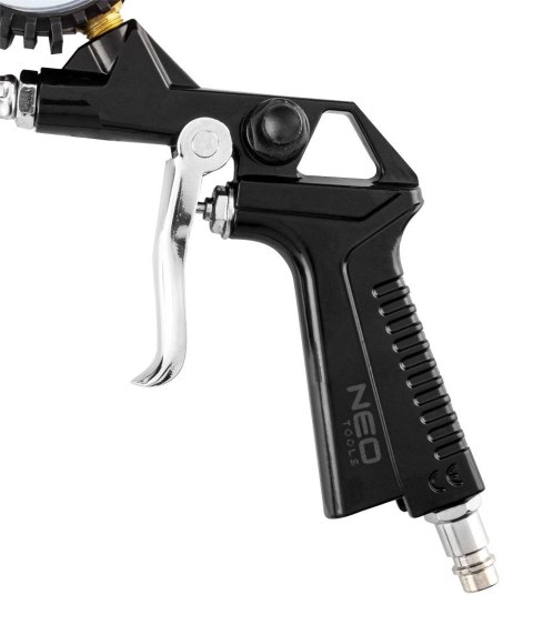 PISTOLET DO POMPOWANIA Z MANOMETREM NEO