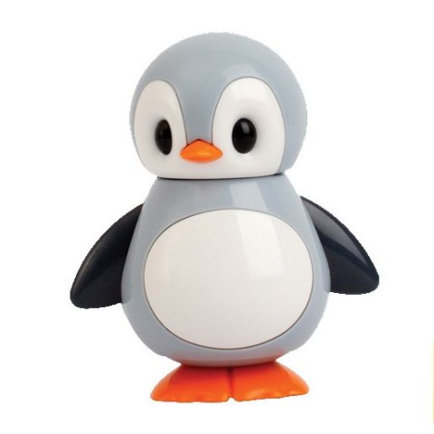Pingwinek 10cm grzechotka piszczący