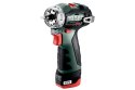 WIERTARKO-WKRĘTARKA AKUMULATOROWA 12V POWERMAXX 2*2.0AH METABO