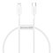 Kabel przewód USB-C - iPhone Lightning Superior Series 20W PD 25cm - biały