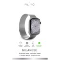 Pasek ze stali nierdzewnej do zegarka Apple Watch 38 40 41 mm Milanese - srebrny
