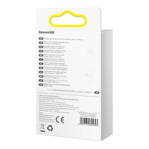 Przejściówka adapter Ingenuity Series z USB-C do USB-A 3.2 gen 1 - czarny