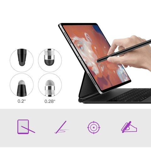 Rysik pasywny do tabletów smartfonów Touch Stylus - czarny