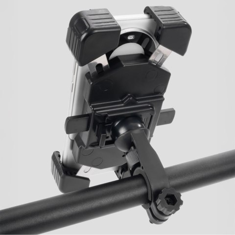 Uchwyt rowerowy na kierownicę do smartfona - czarny