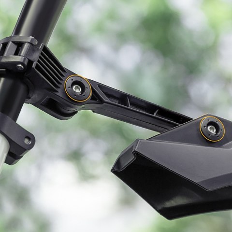 Zestaw błotników uniwersalnych przód tył do kół 24-28 cali - czarny