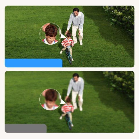 Zestaw monitoringu zewnętrznego 2 kamery 2K 16 Gb WiFi - biały