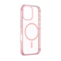 Etui silikonowe pokrowiec do iPhone 16 Omni Mag Case - ciemnoróżowe